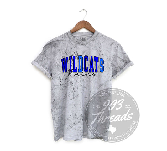 Rains Wildcats Shades of Spirit Tee