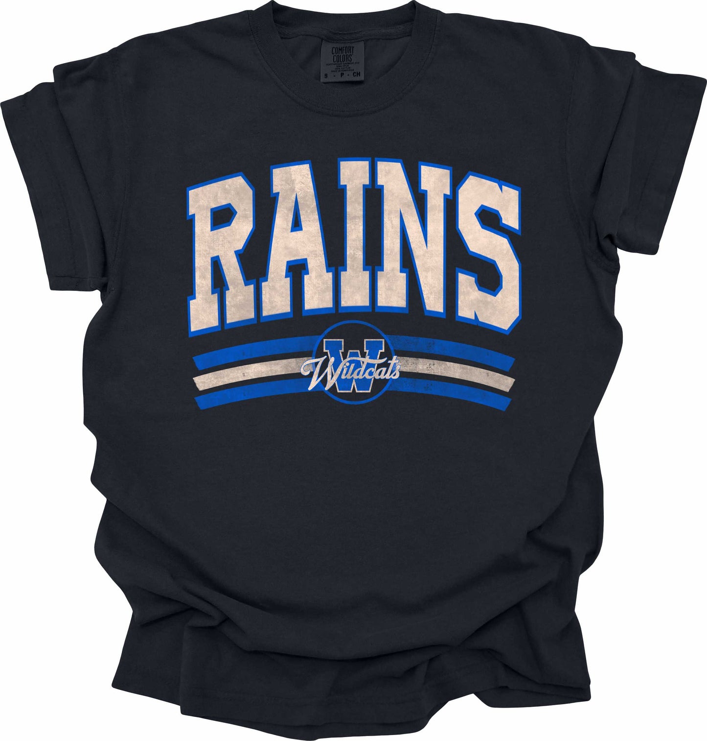 Rains Wildcats Old School Grit