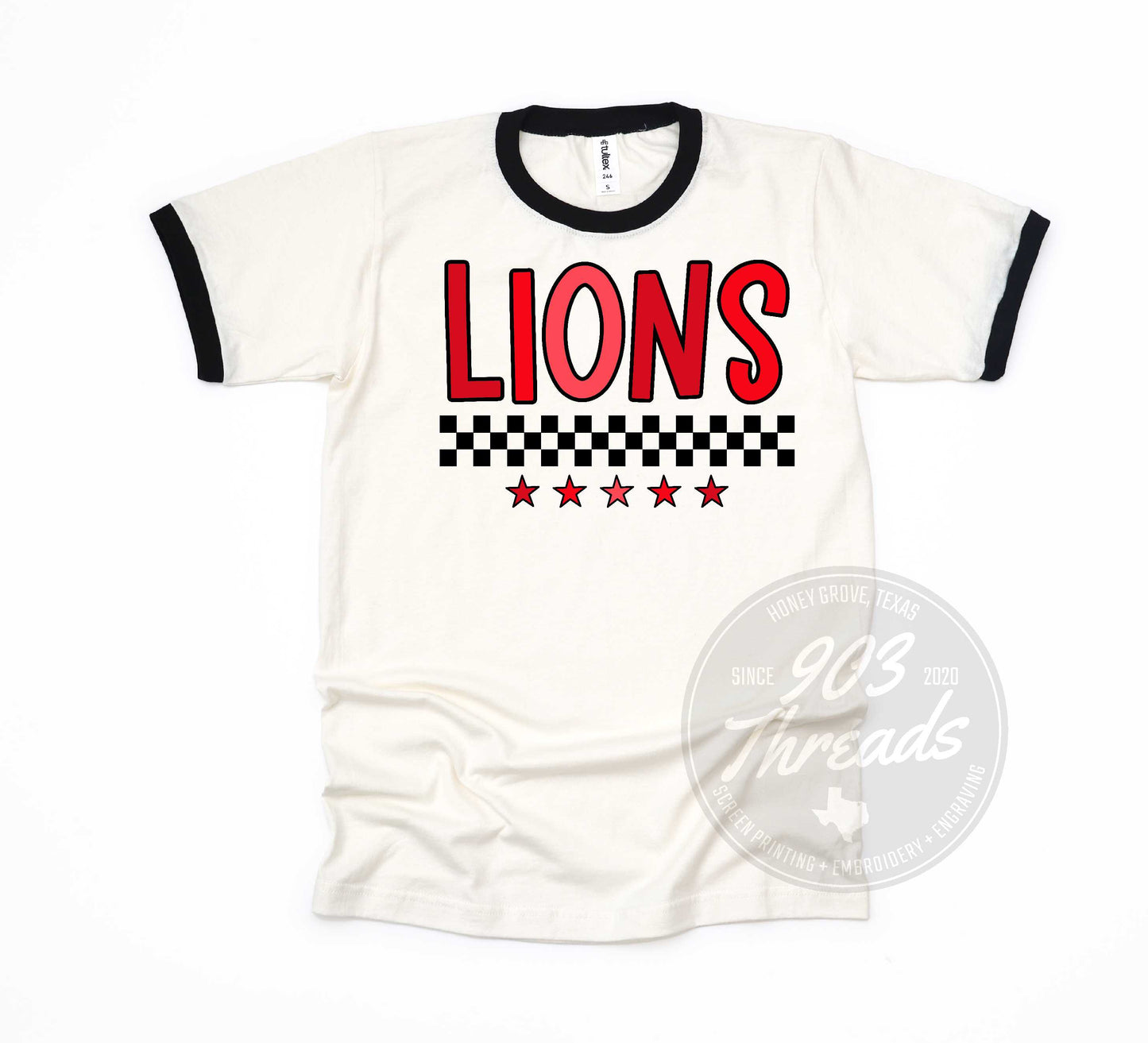 Retro Ringer Greenville Lions