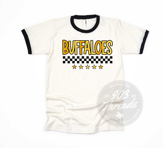 Retro Ringer Hugo Buffaloes