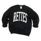 Rettes -- Distressed Varsity -- $20 Sweatshirt Deal