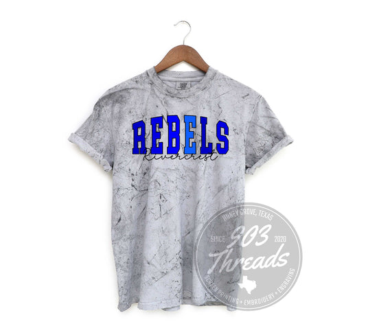 Rivercrest Rebels Shades of Spirit Tee