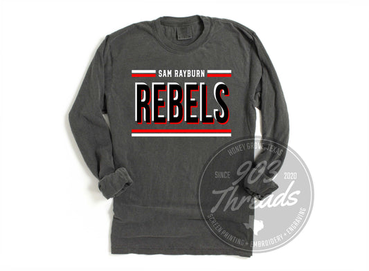 Sam Rayburn Rebels Hold That Line Spirit Tee