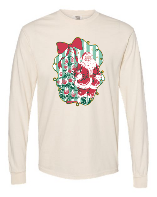 Holly Jolly Santa Frame