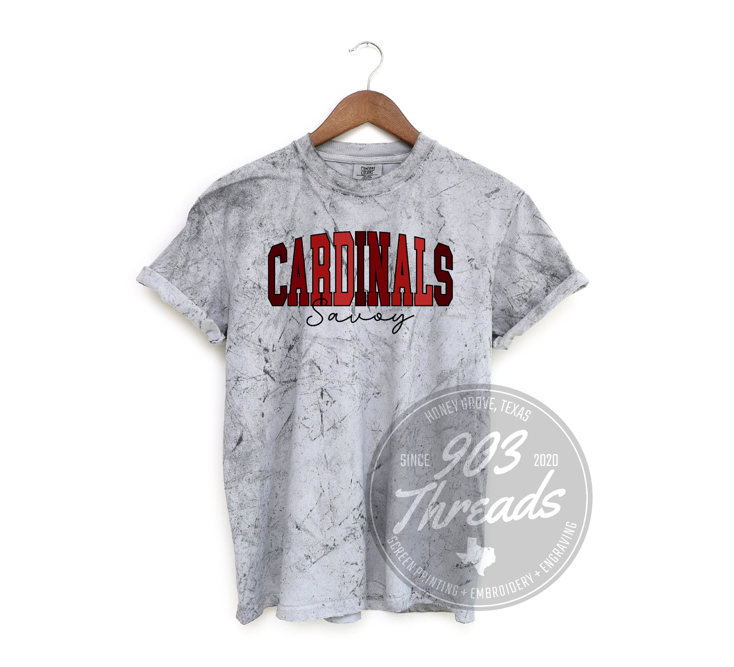 Savoy Cardinals Shades of Spirit Tee