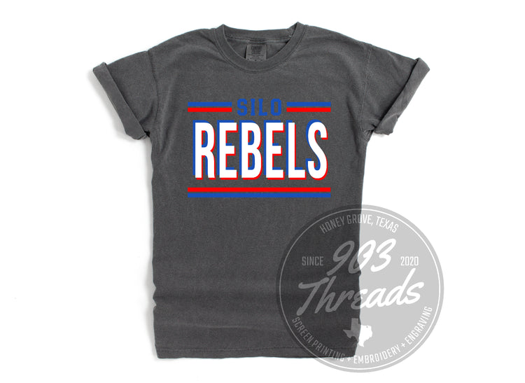 Silo Rebels Hold That Line Spirit Tee