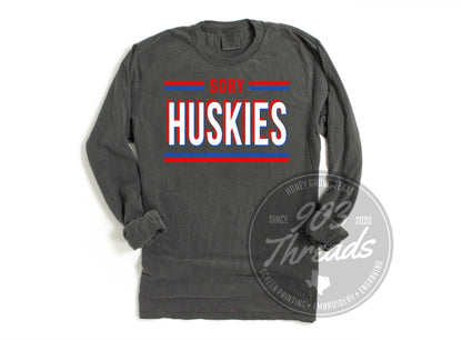 Sory Huskies Hold That Line Spirit Tee