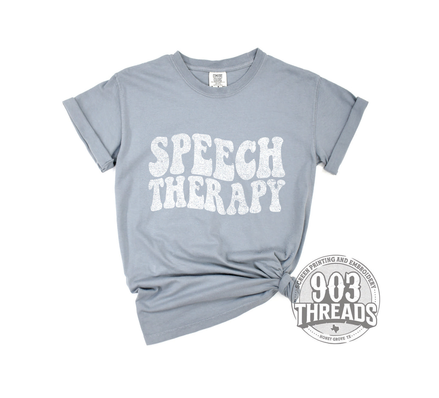 Speech Therapy Groovy Tee