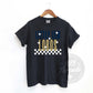 Little Elm Lobos Starry Check Sweatshirt/Short Sleeve