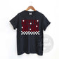 Martin's Mill Mustangs Starry Check Sweatshirt/Short Sleeve