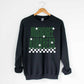 Muskogee Roughers Starry Check Sweatshirt/Short Sleeve
