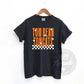 Tom Bean Tomcats Starry Check Sweatshirt/Short Sleeve