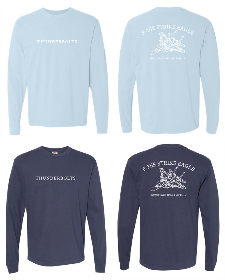 THUNDERBOLTS F-15E Mountain Home AFB, ID. Long Sleeve