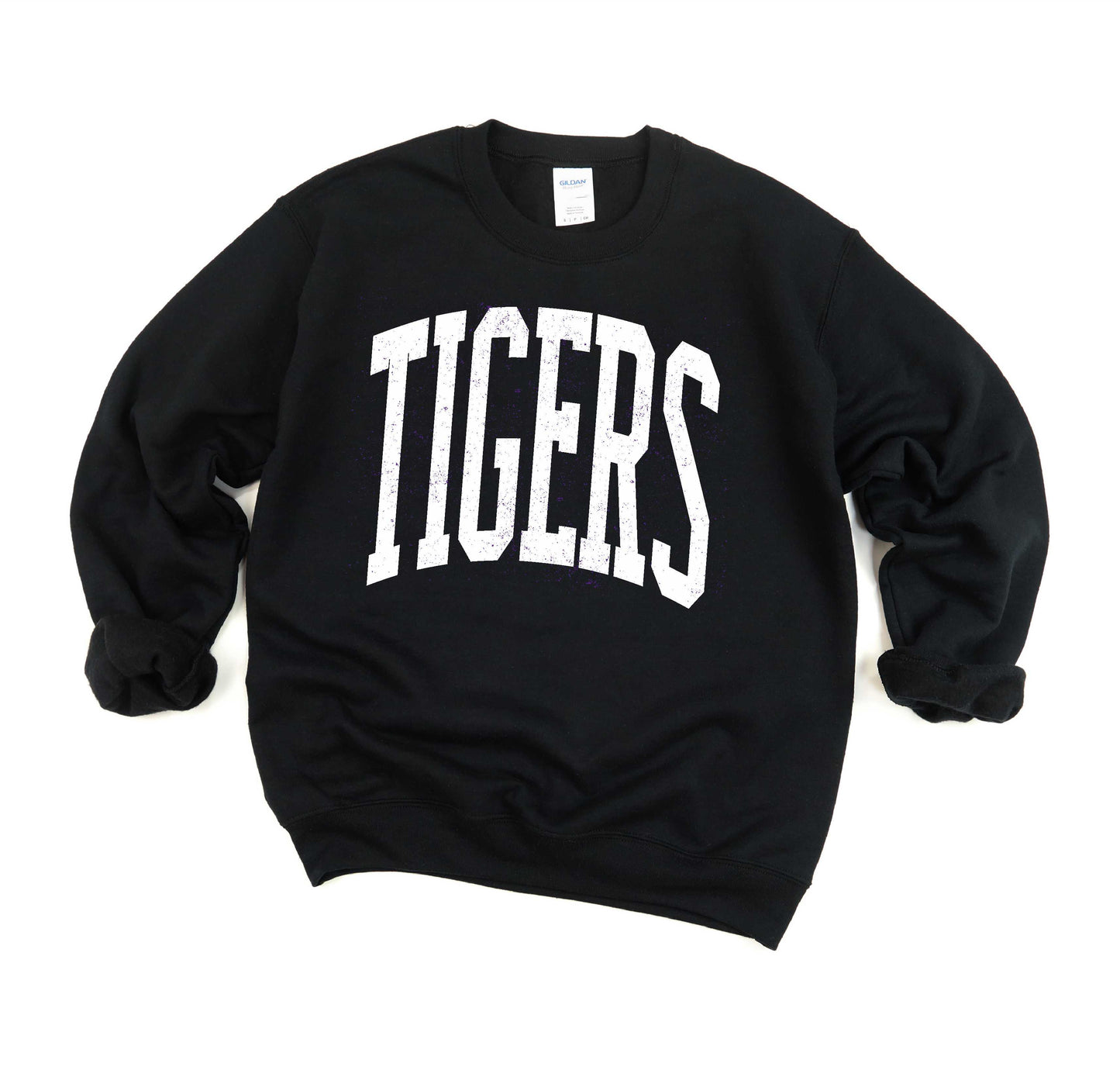 Tigers -- Distressed Varsity -- $20 Sweatshirt Deal