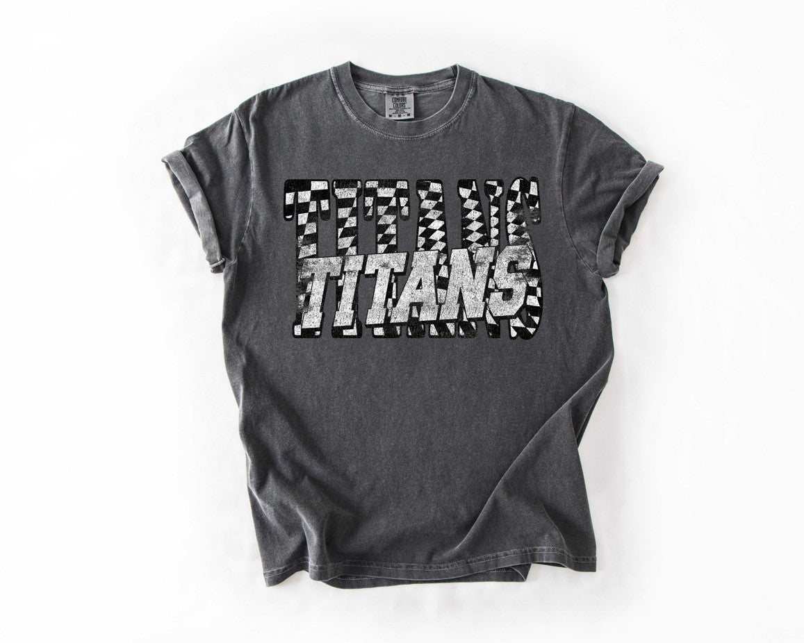 Titans Rowdy Checkered Varsity