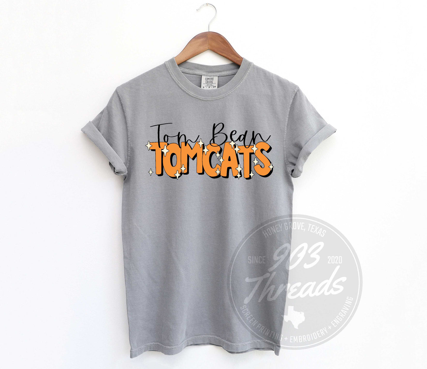 Tom Bean Tomcats - School Spirit Sparkle