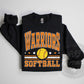 Honey Grove Warriors Softball Sweatshirt/Short Sleeve