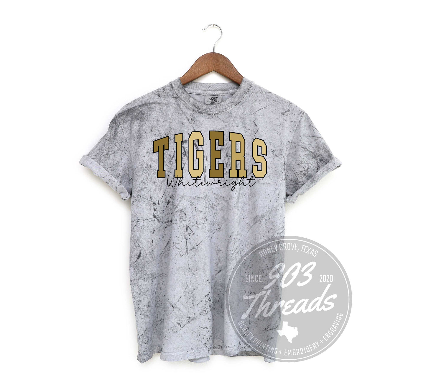 Whitewright Tigers Shades of Spirit Tee