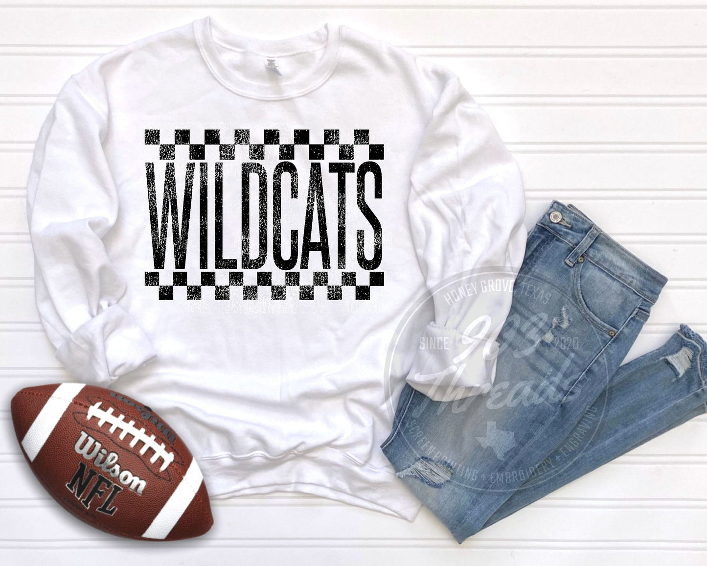 Wildcats Off the Wall Spirit - Black/White Option