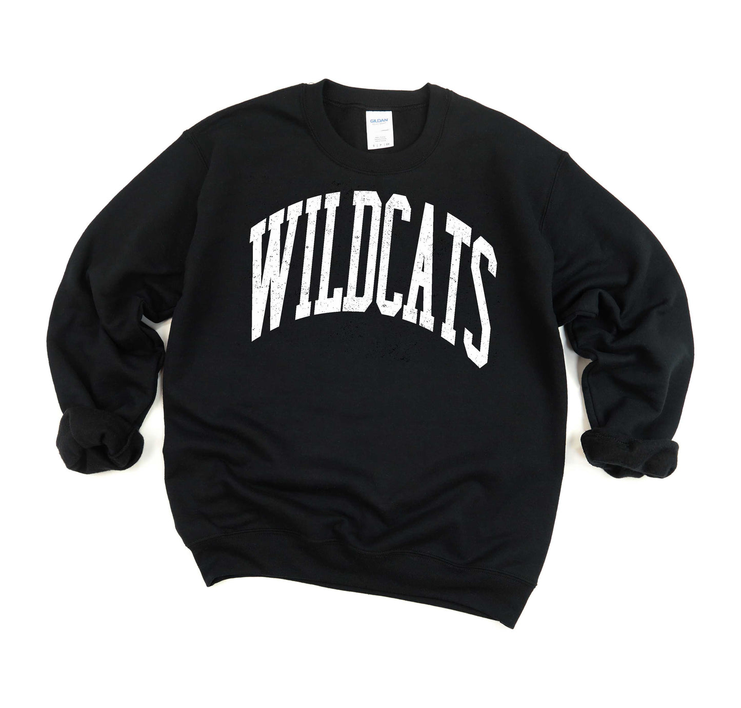 Wildcats -- Distressed Varsity -- $20 Sweatshirt Deal