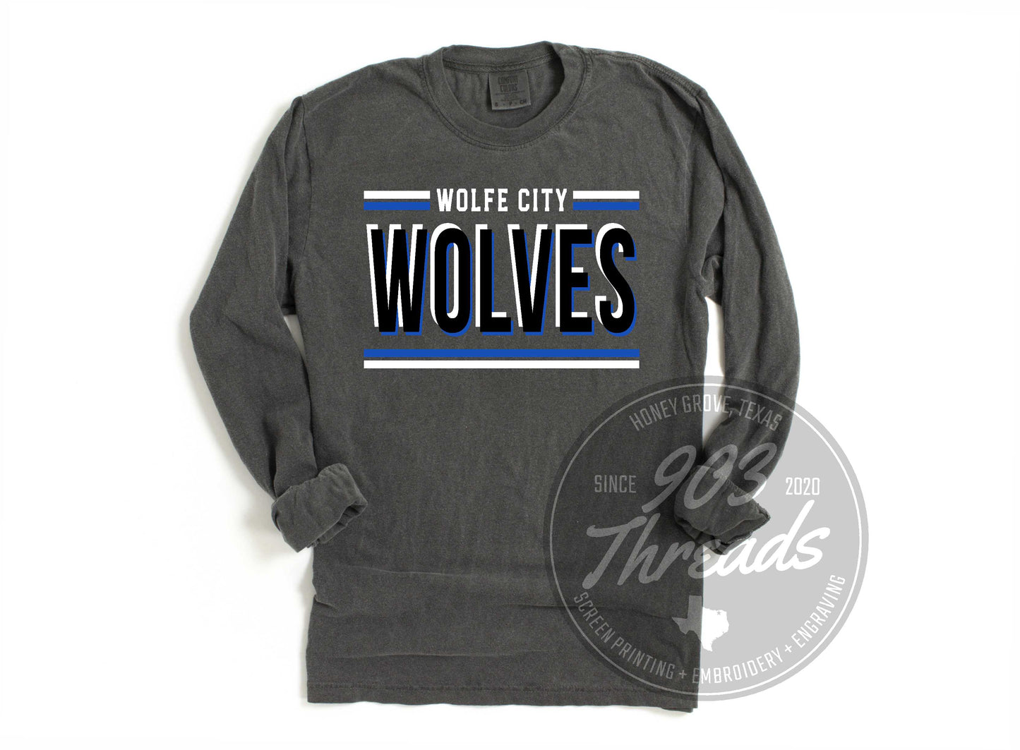 Wolfe City Wolves Hold That Line Spirit Tee