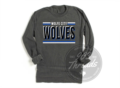 Wolfe City Wolves Hold That Line Spirit Tee