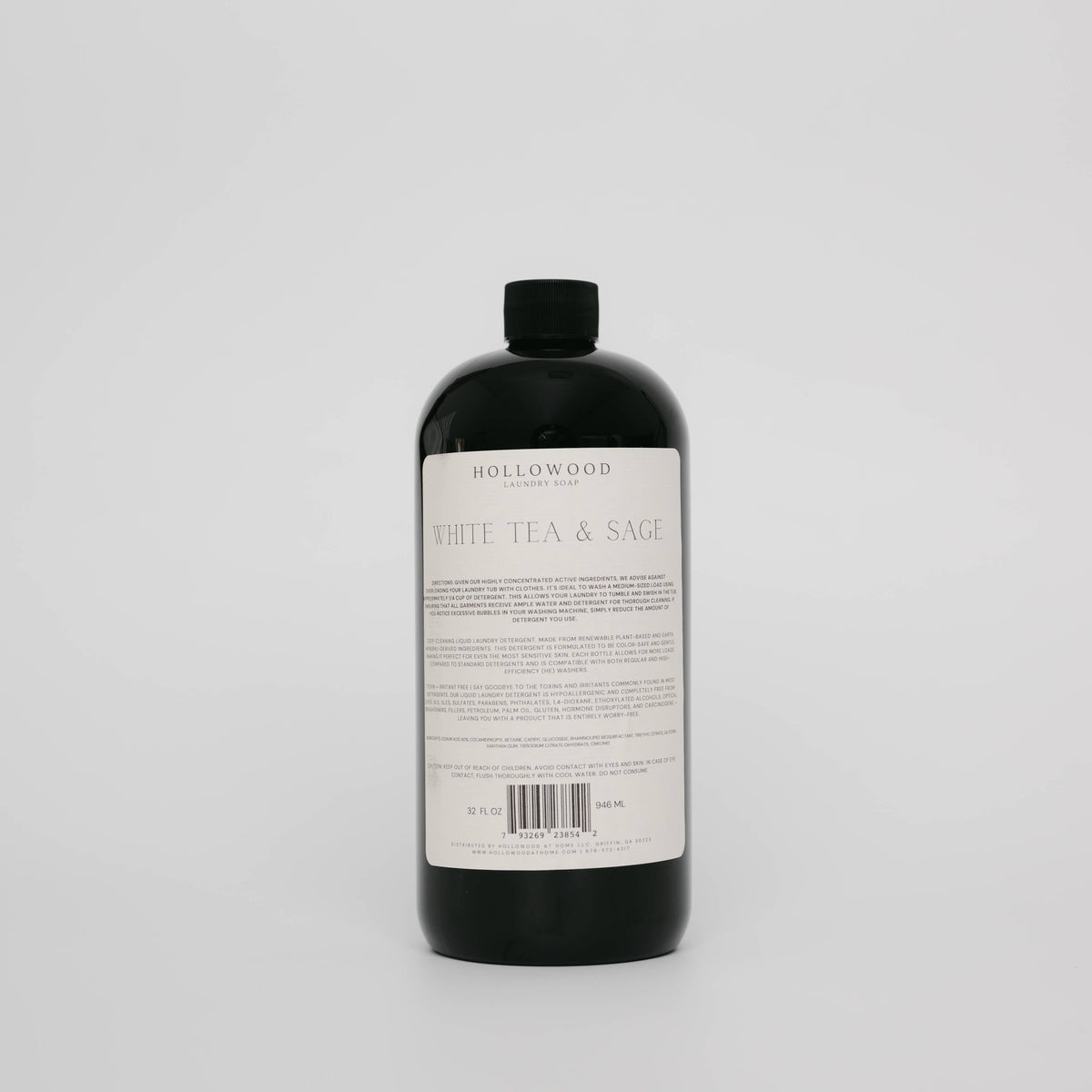 WHITE TEA & SAGE | LUXURY LIQUID LAUNDRY SOAP: 16 OZ