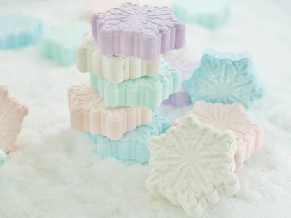 Winter Snowflake Bath Bomb