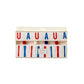 Stars and Stripes Ticker Tape Mini Banner Set