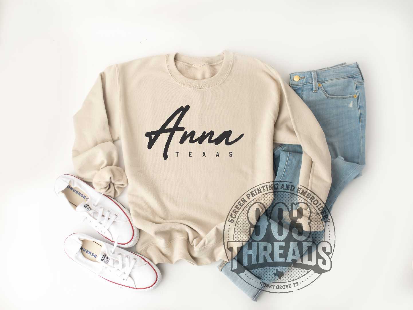Anna, Texas - Sweatshirt & Short Sleeve