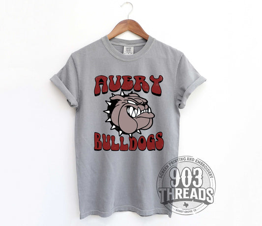 Avery Bulldogs - Old School Mascot