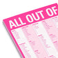 All Out Of Pad® with Magnet  (Pink / Original)