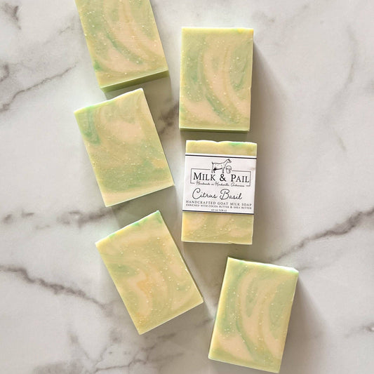 Citrus Basil Goat Milk Soap