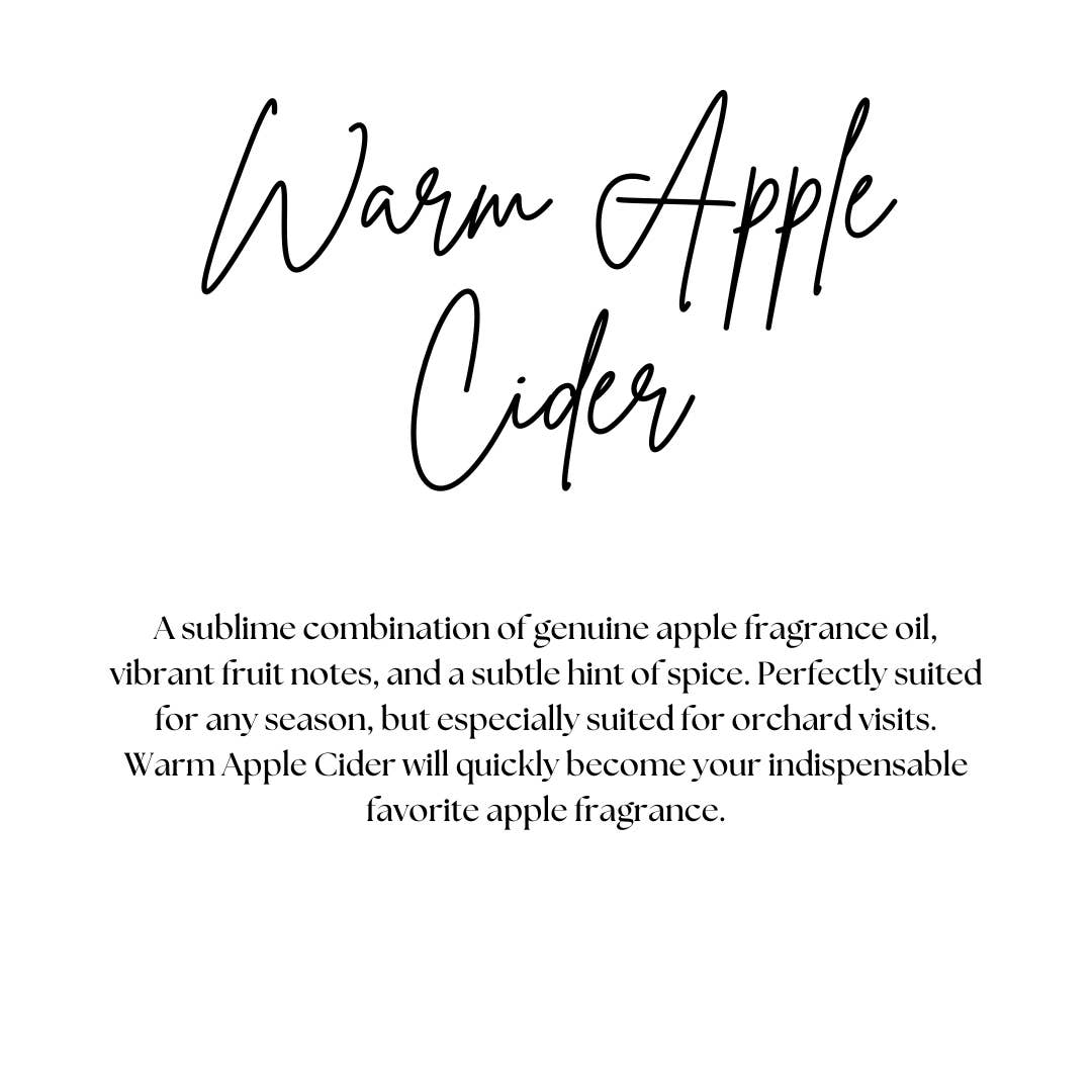 WARM APPLE CIDER | FALL SCENTED | CAR DIFFUSER