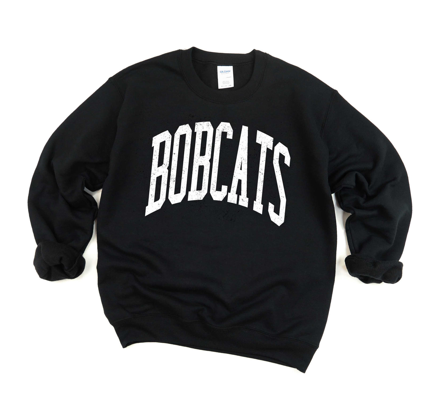 Bobcats -- Distressed Varsity -- $20 Sweatshirt Deal
