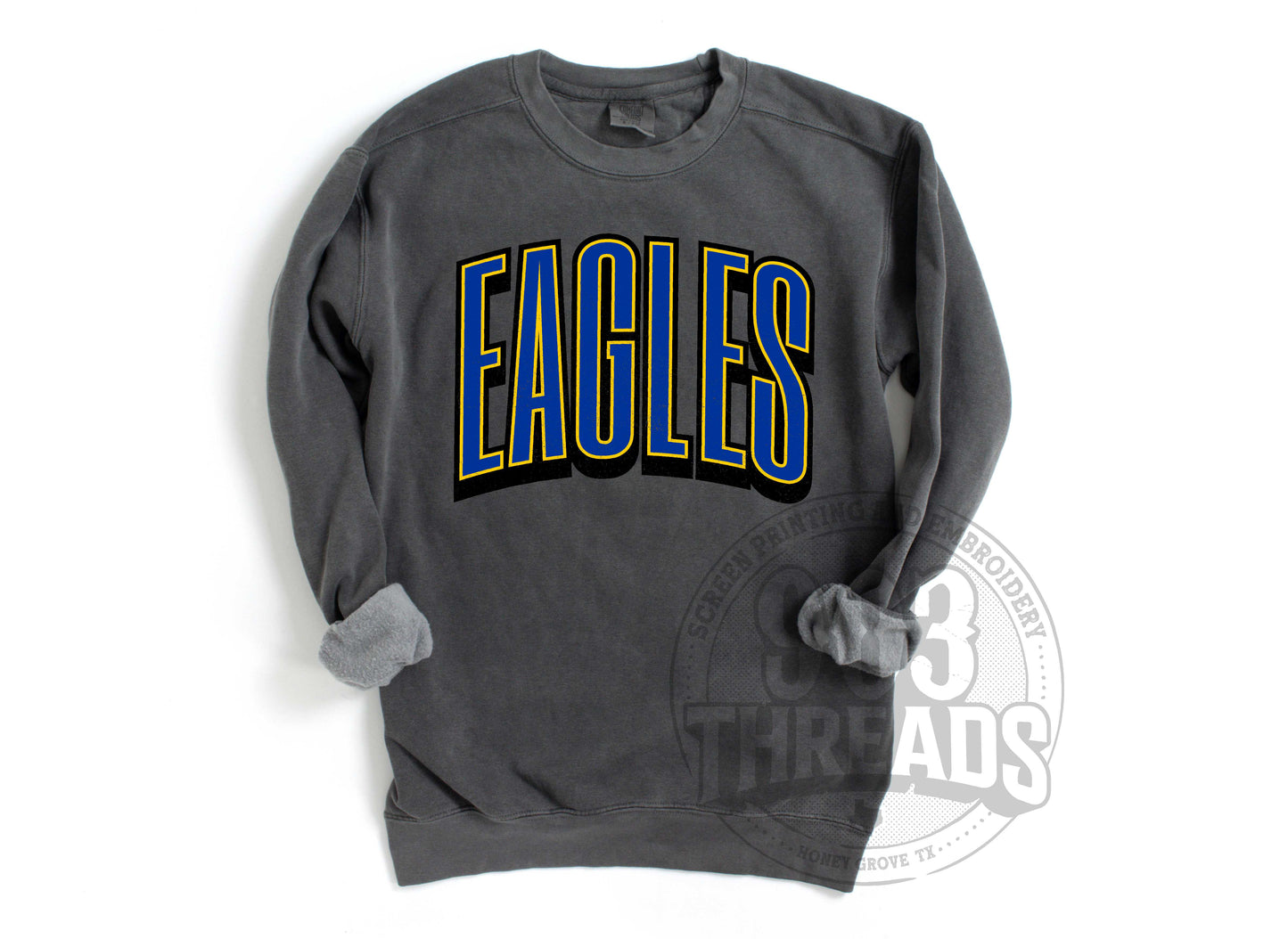 Brock Eagles Grunge Varsity