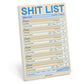 Shit List Pad (Pastel Version)