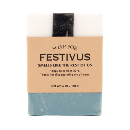 Soap for Festivus - HOLIDAY | Funny Soap