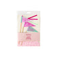 HBD911 - Pink Happy Birthday Cake Topper