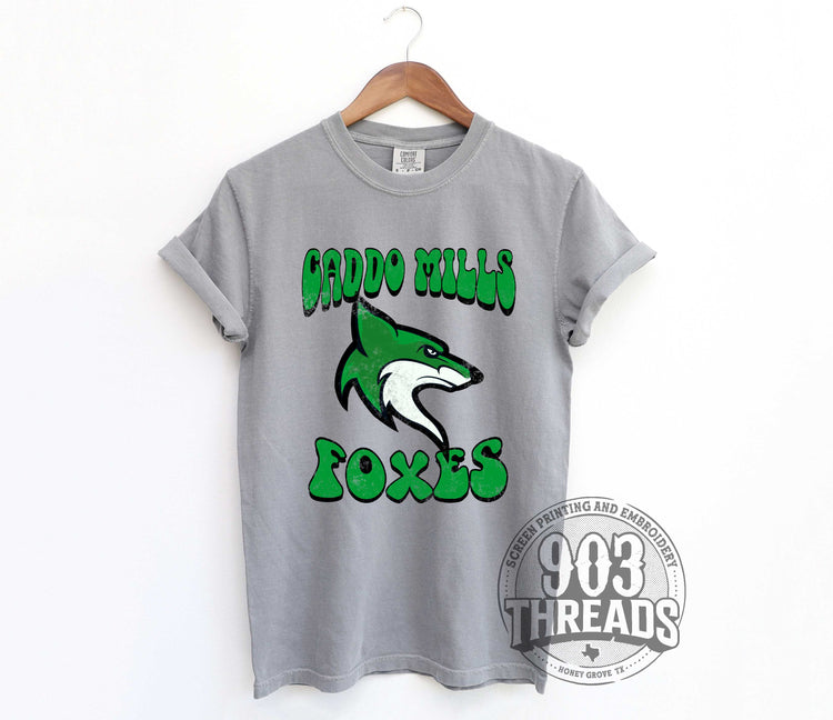 Caddo Mills Foxes - Old School Mascot