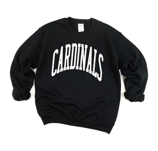 Cardinals -- Distressed Varsity -- $20 Sweatshirt Deal