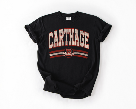 Carthage Bulldogs Old School Grit