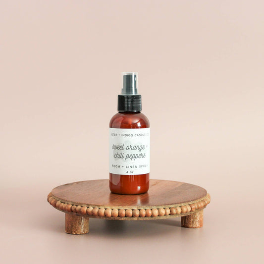 Sweet Orange + Chili Peppers | Room + Linen Spray | 4oz