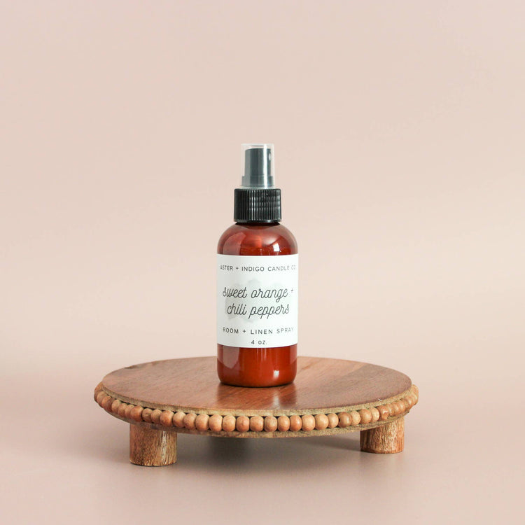 Sweet Orange + Chili Peppers | Room + Linen Spray | 4oz