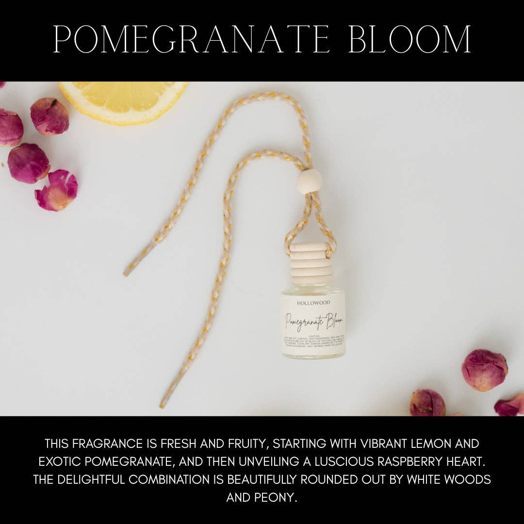 SPRING CAR DIFFUSER: WHITE TEA & SAGE