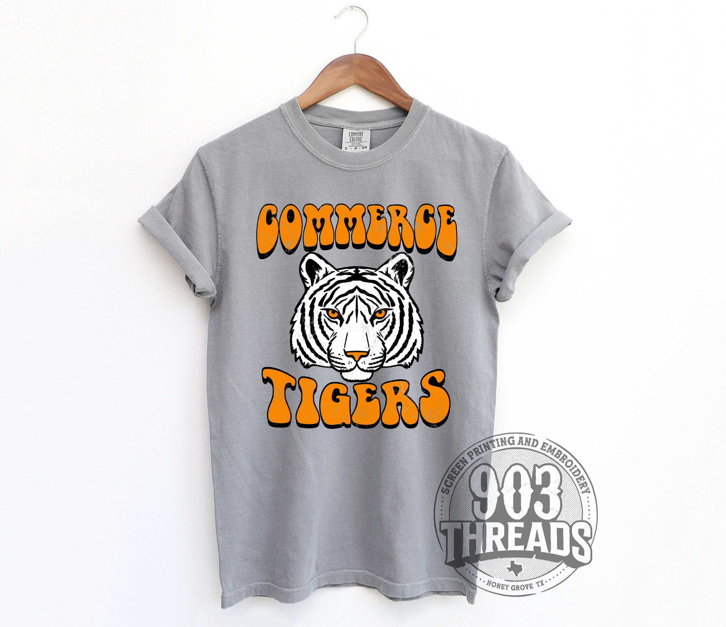 Commerce Tigers - Old School Mascot
