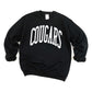 Cougars -- Distressed Varsity -- $20 Sweatshirt Deal