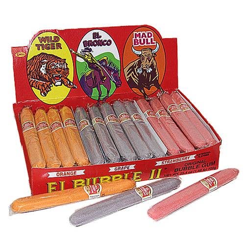 Dubble Bubble El Bubble II Original Bubble Gum Cigars
