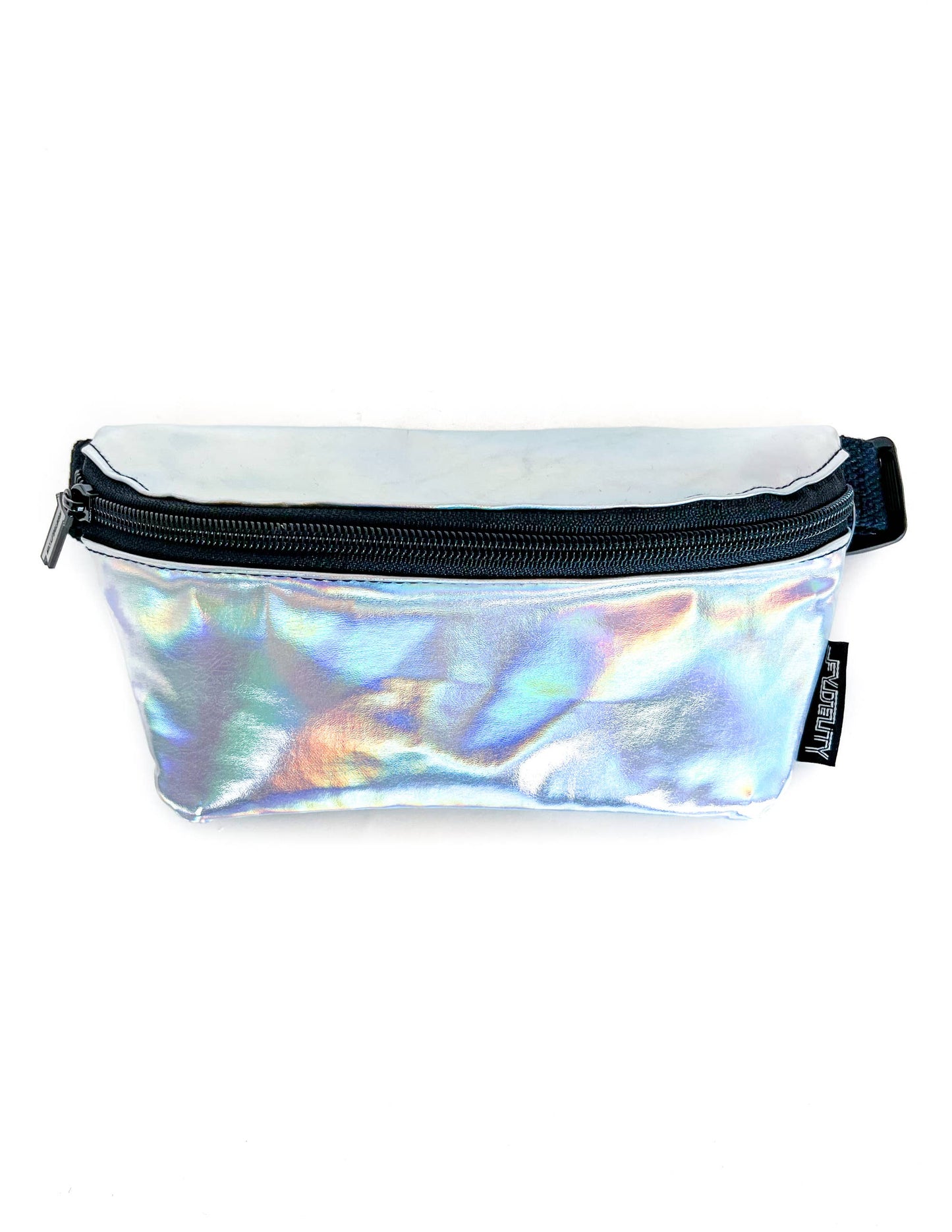 KIDS Fanny Pack | Small Ultra-Slim | METALLIC Silver