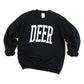 Deer -- Distressed Varsity -- $20 Sweatshirt Deal